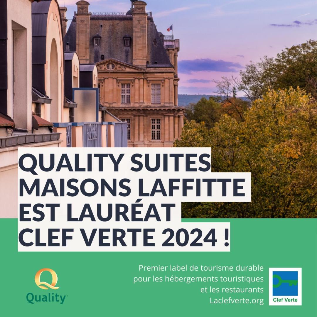 Hotel Quality Suites Maisons-Laffitte Paris Ouest ภายนอก รูปภาพ